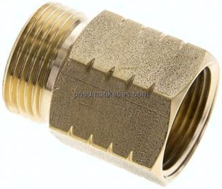 Reduziernippel G 1"(AG)-NPT 1"(IG), Messing