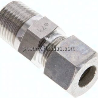 Gerade Schneidringverschr. NPT 1/2"-12 S (M20x1,5), Klemmring 1.4571 (NC)