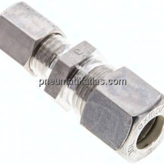 Reduzierverschraubung 10 L (M16x1,5)-6 L (M12x1,5), Klemmring 1.4571 (NC)