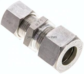 Reduzierverschraubung 15 L (M22x1,5)-12 L (M18x1,5), Klemmring 1.4571 (NC)
