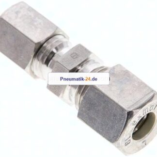 Reduzierverschraubung 8 L (M14x1,5)-6 L (M12x1,5), Klemmring 1.4571 (NC)