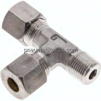LE-Schneidringverschraubung R 3/8"-10 S (M18x1,5), Klemmring 1.4571 (NC)