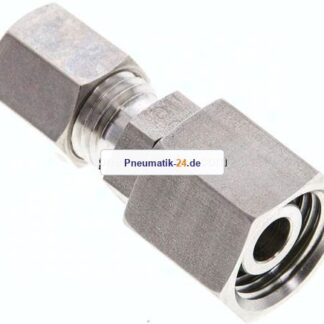 Reduziereinsatz 10 L-6 L (M12x1,5), Klemmring 1.4571 (NC)