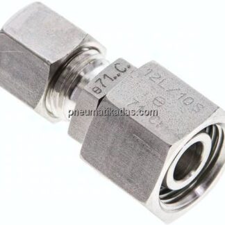 Reduziereinsatz 12 L-8 L (M14x1,5), Klemmring 1.4571 (NC)