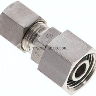 Reduziereinsatz 12 S-8 S (M16x1,5), Klemmring 1.4571 (NC)