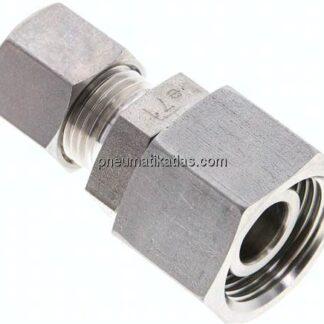 Reduziereinsatz 15 L-10 L (M16x1,5), Klemmring 1.4571 (NC)