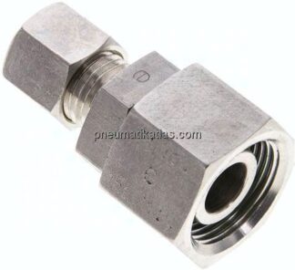 Reduziereinsatz 15 L-8 L (M14x1,5), Klemmring 1.4571 (NC)