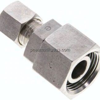 Reduziereinsatz 15 L-8 L (M14x1,5), Klemmring 1.4571 (NC)
