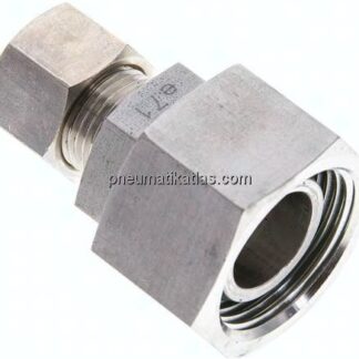 Reduziereinsatz 22 L-12 L (M18x1,5), Klemmring 1.4571 (NC)