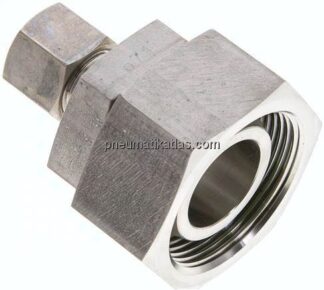 Reduziereinsatz 30 S-10 S (M18x1,5), Klemmring 1.4571 (NC)