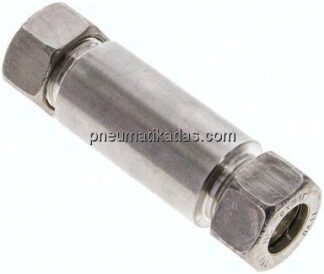 Schott-Anschweißverschraubung 18 L (M26x1,5), Klemmring 1.4571 (NC)