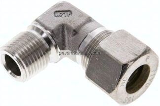 Winkel-Schneidringverschraub. NPT 1/2"-16 S (M24x1,5), Klemmring 1.4571 (NC)