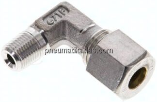 Winkel-Schneidringverschraub. NPT 1/8"-8 L (M14x1,5), Klemmring 1.4571 (NC)