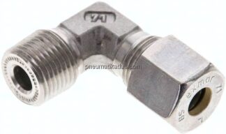 Winkel-Schneidringverschraub. NPT 3/8"-8 S (M16x1,5), Klemmring 1.4571 (NC)