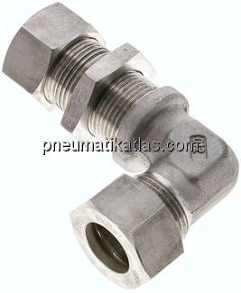Winkel-Schott-Schneidringverschr. 22 L (M30x2), Klemmring 1.4571 (NC)