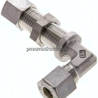 Winkel-Schott-Schneidringverschr. 8 L (M14x1,5), Klemmring 1.4571 (NC)