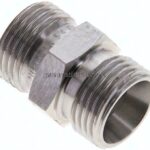 Gerade Schneidringverschraubung 12 L (M18x1,5), ohne Mutter & Schneidring, 1.4571