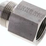 Reduziernippel UN 1-5/16"-12(JIC-AG)-NPT 1"(IG), 1.4436