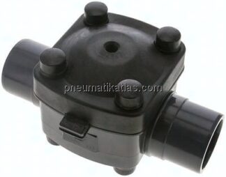 PVC-Membranventil (NO) PVC / EPDM, 63mm Klebestutzen