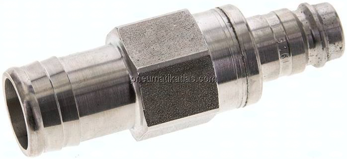 Kupplungsstecker (NW10) 19 (3/4")mm Schlauch, 1.4404