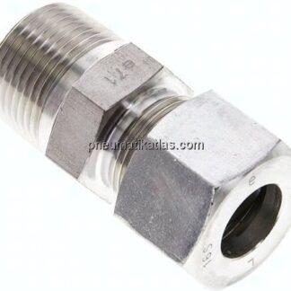 Gerade Schneidringverschr. NPT 3/4"-16 S (M24x1,5), 1.4571