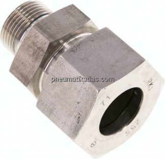 Gerade Schneidringverschr. G 3/4"-25 S (M36x2), 1.4571
