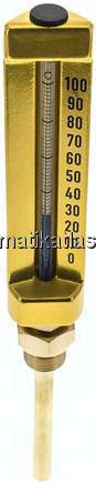 Maschinenthermometer (150mm) senkrecht/0 bis +100°C/100mm