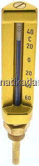 Maschinenthermometer (150mm) senkrecht/-60 bis +40°C/63mm