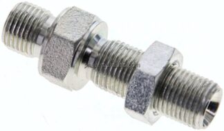 Schottnippel, 60°-Kegel G 1/8", Stahl verzinkt