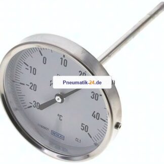 Bimetallthermometer, waagerecht D100/-30 bis +50°C/160mm