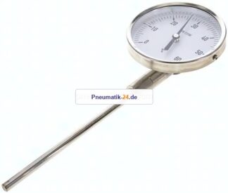 Bimetallthermometer, senkrecht D100/0 bis +60°C/160mm