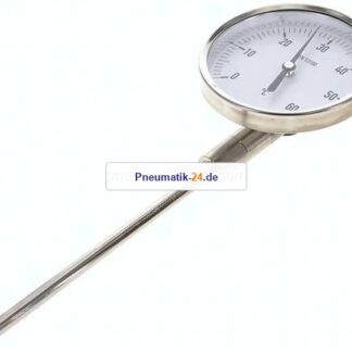 Bimetallthermometer, senkrecht D100/0 bis +60°C/160mm