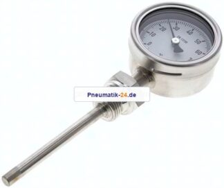 Bimetallthermometer, senkrecht D63/0 bis +80°C/100mm