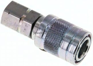 Steckkupplung ISO7241-1A, Muffe Baugr.1, G 1/4"(IG)