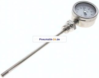 Bimetallthermometer, senkrecht D63/0 bis +80°C/200mm