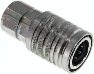 Steckkupplung ISO7241-1A, Muffe Baugr.3, M 22x1,5(IG)