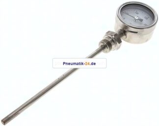 Bimetallthermometer, senkrecht D63/0 bis +250°C/200mm