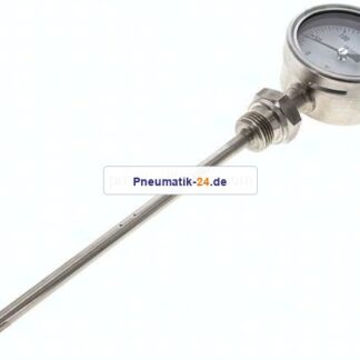 Bimetallthermometer, senkrecht D63/0 bis +250°C/200mm