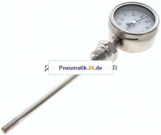 Bimetallthermometer, senkrecht D63/-20 bis +60°C/160mm