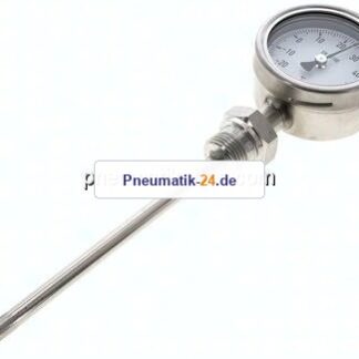 Bimetallthermometer, senkrecht D63/-20 bis +60°C/160mm