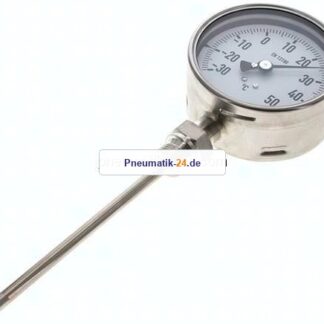 Bimetallthermometer, senkrecht D100/-30 bis +50°C/160mm