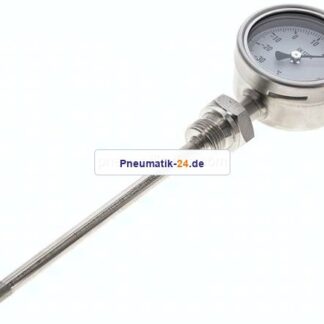 Bimetallthermometer, senkrecht D63/-30 bis +50°C/160mm