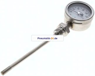Bimetallthermometer, senkrecht D63/0 bis +160°C/160mm