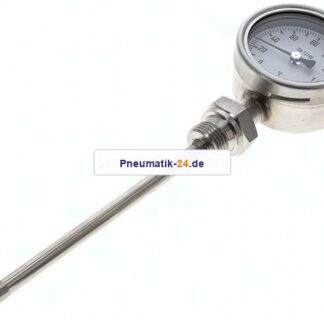 Bimetallthermometer, senkrecht D63/0 bis +160°C/160mm