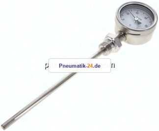 Bimetallthermometer, senkrecht D63/0 bis +100°C/200mm