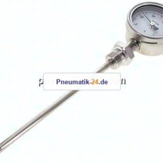 Bimetallthermometer, senkrecht D63/0 bis +100°C/200mm