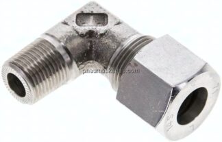 Winkel-Schneidringverschraub. NPT 3/8"-14 S (M22x1,5), 1.4571