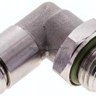 Winkel-Steckanschluss, pos. G 1/4"-6mm, IQS-Edelstahl