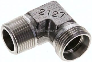 Winkel-Schneidringverschraub. G 3/4"-22 L (M30x2), ohne Mutter & Schneidring, 1.4571