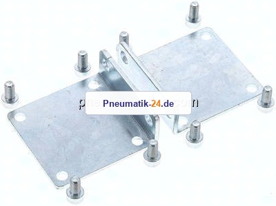 2 Stk. Fußwinkel für 32mm kolbenstangenlosen Zylinder